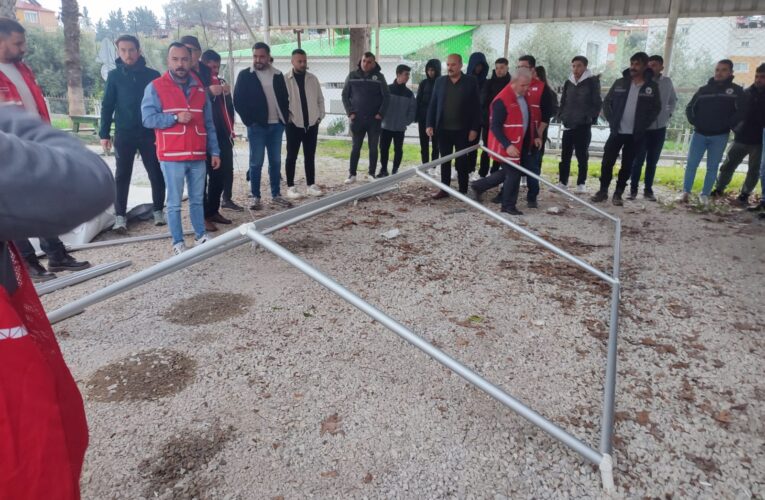 Anamur’da Afet ve Acil Durum Müdahale Eğitimi Verildi