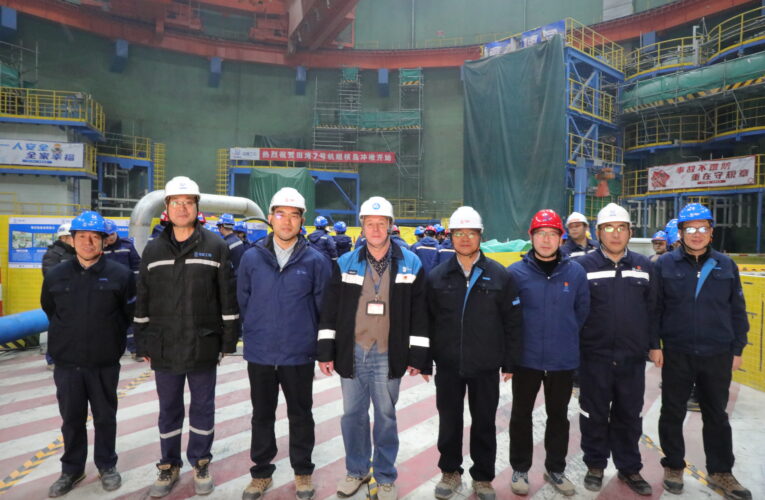 Tianwan NGS’nin 7. Güç Ünitesi’nde Açık Reaktöre Ait Tüm Güvenlik Sistemlerinin Temizlenmesine Başlandı