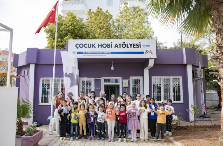 BÜYÜKŞEHİR’DEN ÇOCUKLARA SOSYAL VE SANATSAL BİR ALAN