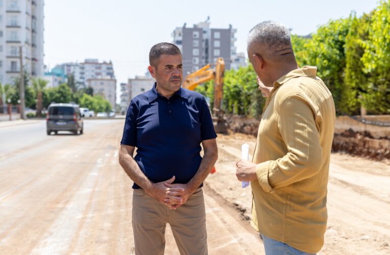 BAŞKAN TUNCER SAHADA ÇALIŞMALARI YERİNDE İNCELEDİ
