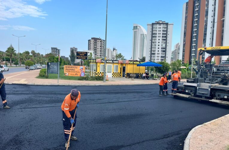 BÜYÜKŞEHİR FUAT MOREL MAHALLESİ’NDEKİ ÇALIŞMASINI BİTİRDİ