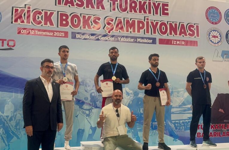 AKDENİZ’İN GURURU HATİP EMLEK, KİCK BOKS’TA DÜNYA ŞAMPİYONASI’NA GİDİYOR