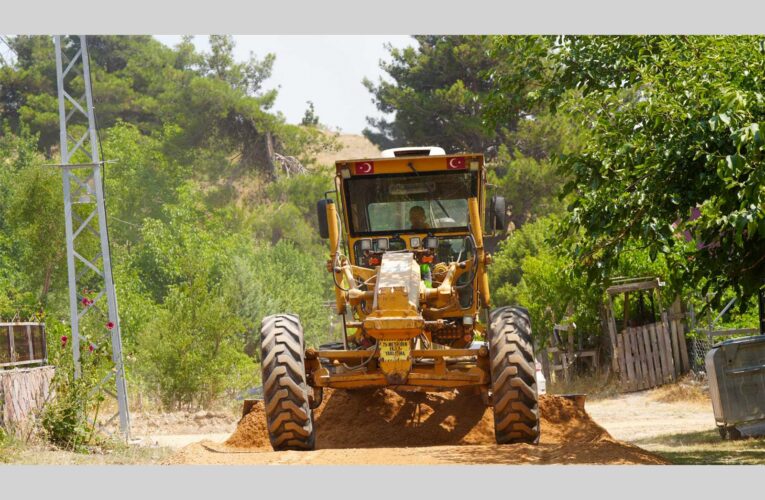 TARSUS BELEDİYESİ’NDEN KAHRAMAN GÜLEK MAHALLESİ’NE ULAŞIM VE ÜRETİM DESTEĞİ