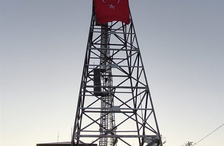 Akdeniz’deki Gözümüz Mağras İHA Kulesi