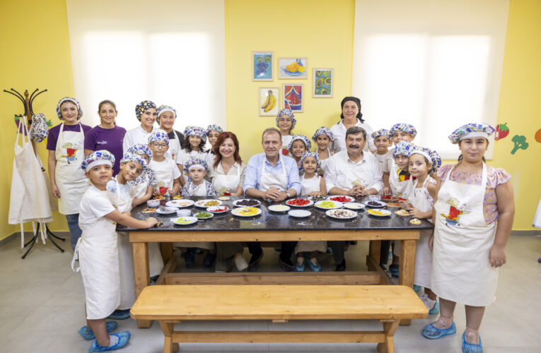 BAŞKAN SEÇER VE MERAL SEÇER’DEN ‘TOROSLAR SPOR PARK VE ÇOCUK KAMPÜSÜ’NE ZİYARET