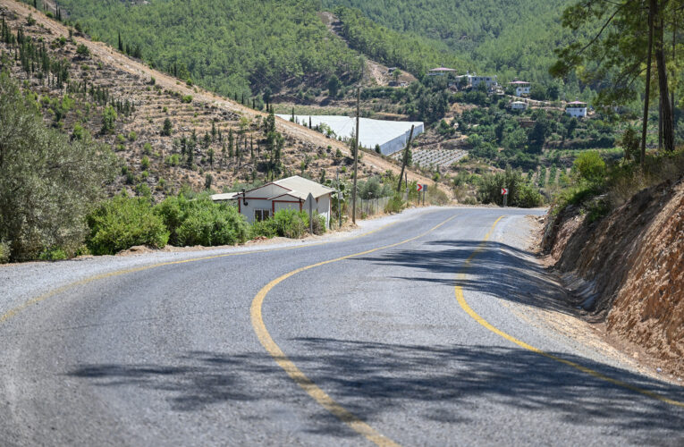 ANAMUR’UN YOLLARI HEM KONFORLU HEM DE GÜVENLİ