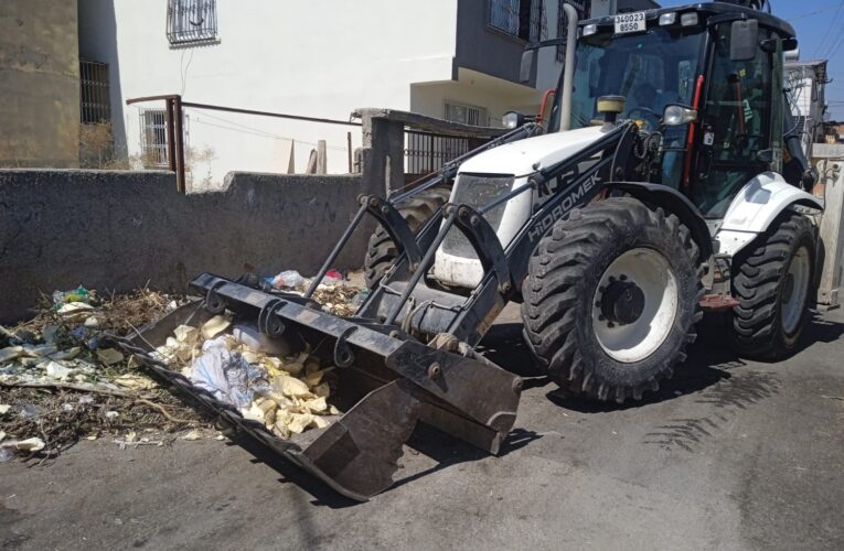 Akdeniz Belediyesinin Mobilya, Tekstil ve İnşaat Atıkları İle Mücadelesi Sürüyor