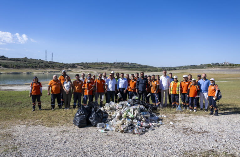 İÇME SUYU İHTİYACININ KARŞILANDIĞI GÖL HAVZASINDA KAPSAMLI TEMİZLİK