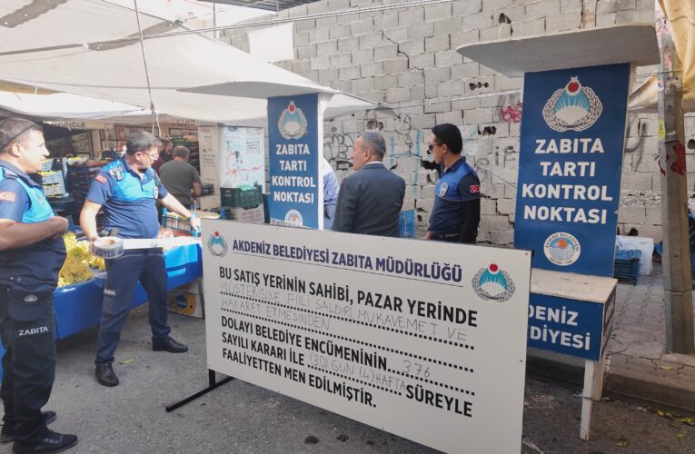 Müşterisine Hakaret Edip Fiili Saldırıda Bulunan Pazar Esnafına Faaliyetten Men Cezası