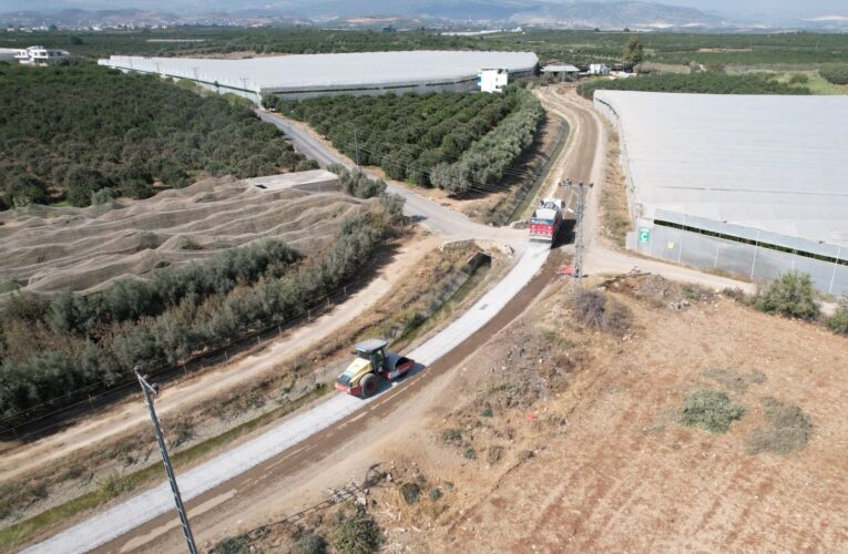 Bekirde ve Akdam Mahallelerinin Yolları Yenileniyor