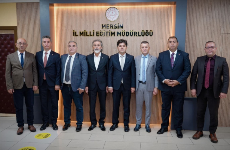 MTSO YÖNETİM KURULU BAŞKANI HAKAN SEFA ÇAKIR, İL MİLLÎ EĞİTİM MÜDÜRÜ MUHAMMED ÖZDEMİRCİ’Yİ MAKAMINDA ZİYARET ETTİ