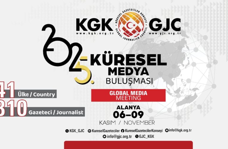 KGK “5. Küresel Medya Buluşması” Alanya’da başlıyor
