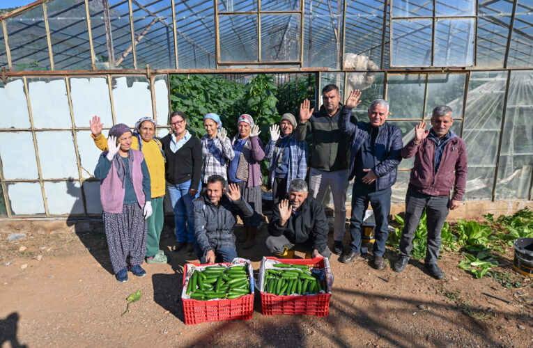BÜYÜKŞEHİR TARIMIN HER KOLUNDA ÜRETİCİNİN YANINDA