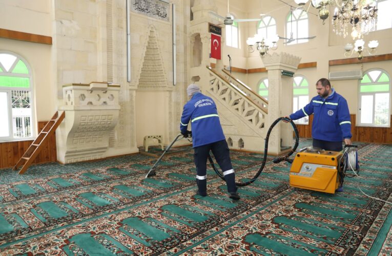 Akdeniz’de Ramazan Öncesi 114 Camide Kapsamlı Temizlik Seferberliği