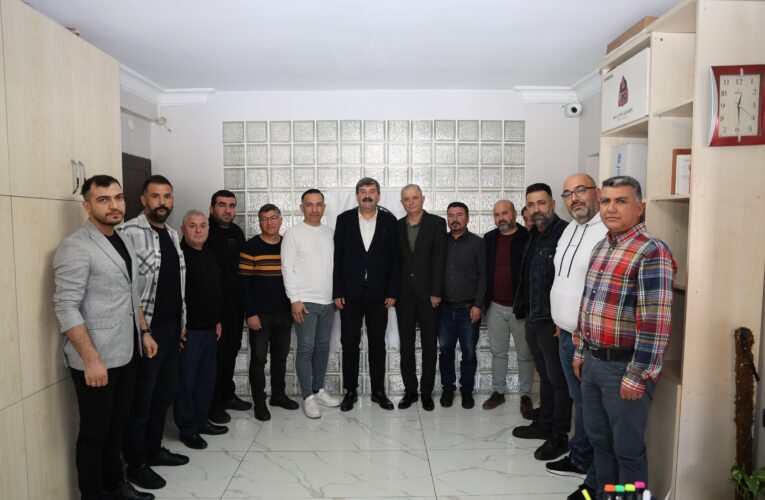 BAŞKAN YILDIZ, ESNAF ODALARIYLA BULUŞUYOR